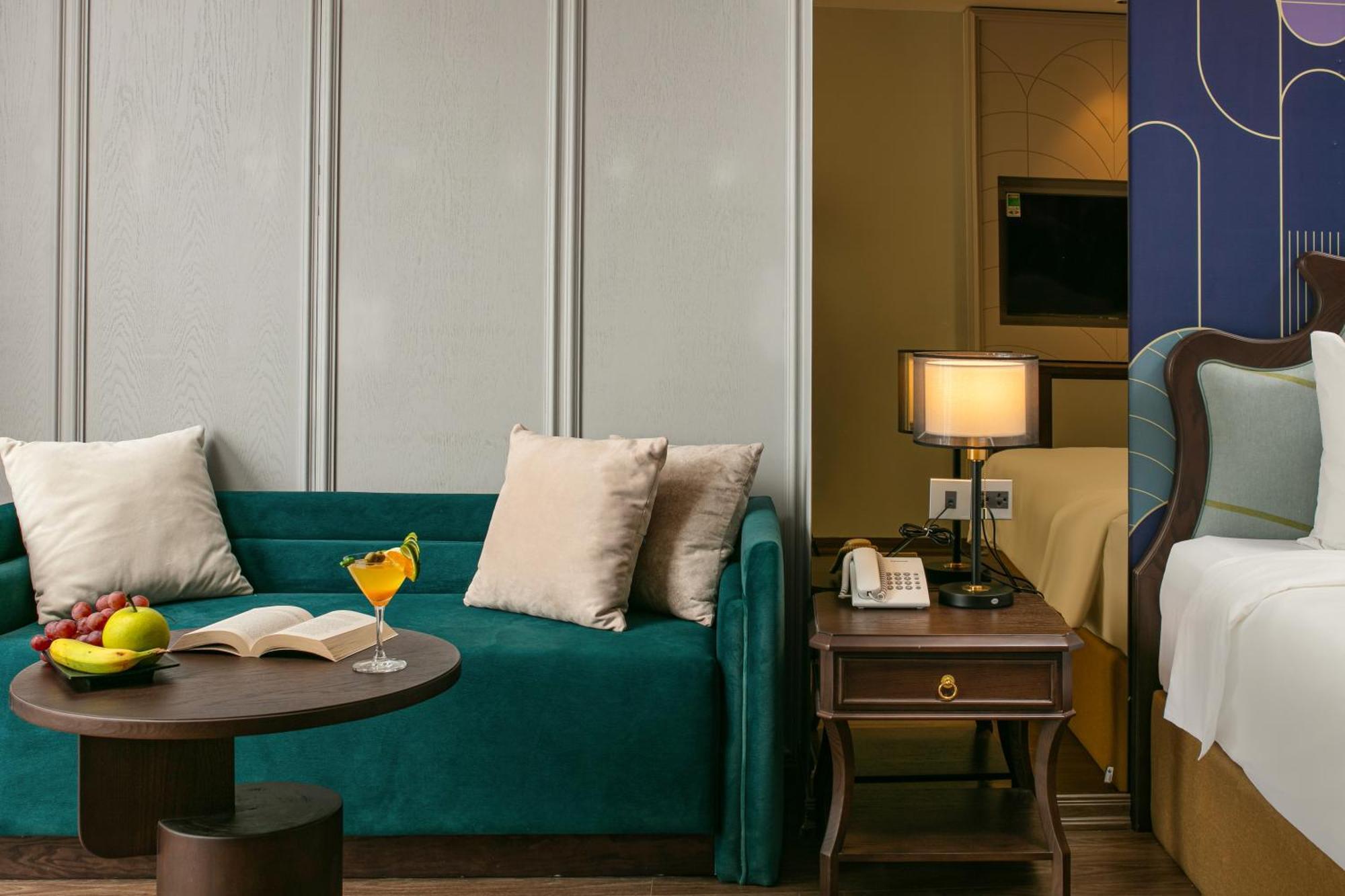 เมย์ เดอ วิลล์ ลักชัวรี โฮเทล แอนด์ สปา Hotel ฮานอย ภายนอก รูปภาพ Deluxe Room