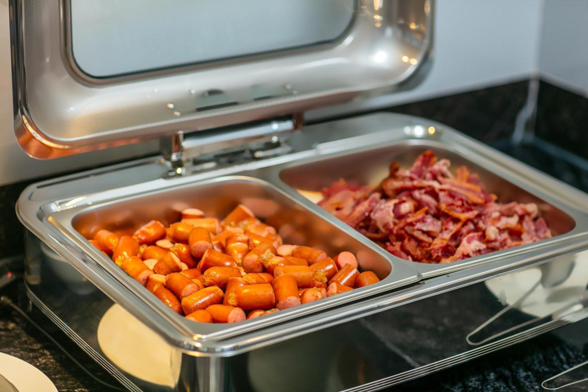 เมย์ เดอ วิลล์ ลักชัวรี โฮเทล แอนด์ สปา Hotel ฮานอย ภายนอก รูปภาพ A chafing dish