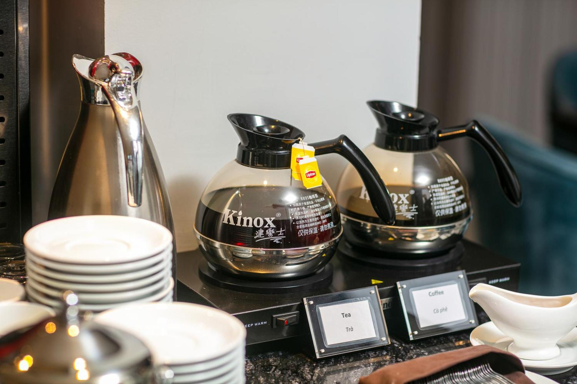 เมย์ เดอ วิลล์ ลักชัวรี โฮเทล แอนด์ สปา Hotel ฮานอย ภายนอก รูปภาพ Coffee pots