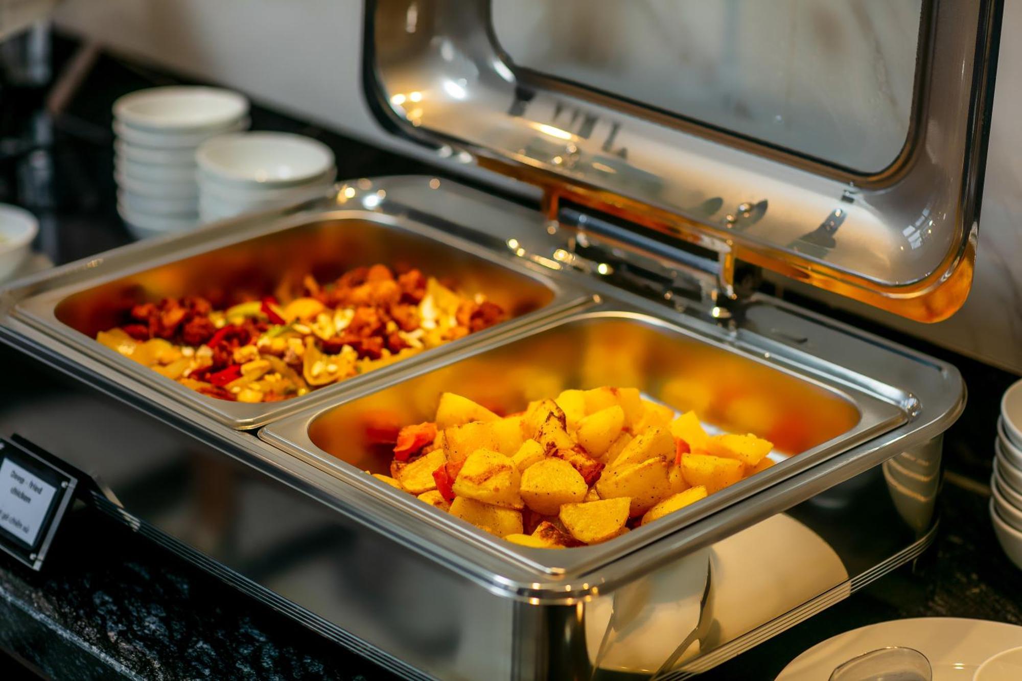 เมย์ เดอ วิลล์ ลักชัวรี โฮเทล แอนด์ สปา Hotel ฮานอย ภายนอก รูปภาพ A chafing dish