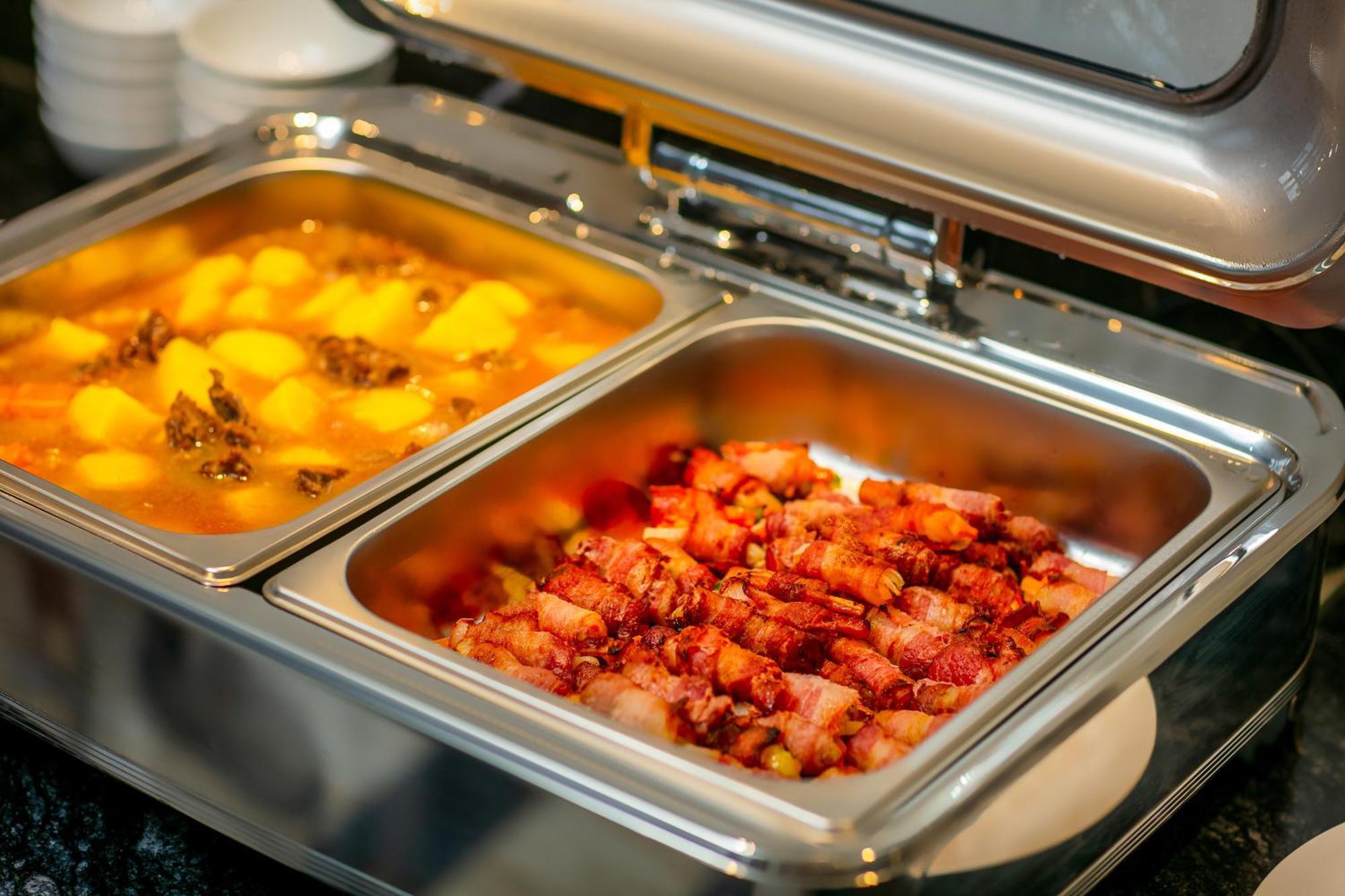 เมย์ เดอ วิลล์ ลักชัวรี โฮเทล แอนด์ สปา Hotel ฮานอย ภายนอก รูปภาพ A chafing dish