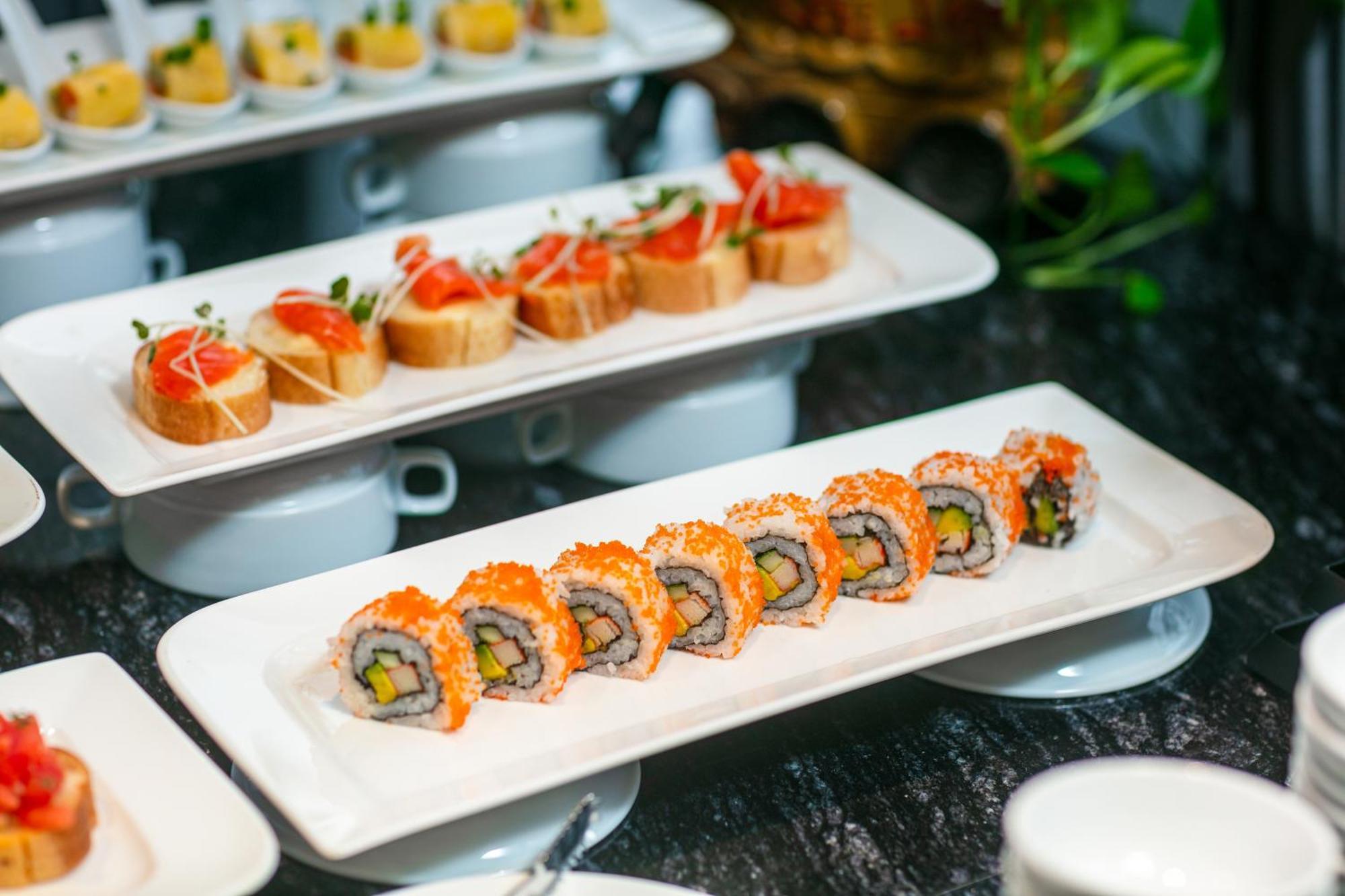 เมย์ เดอ วิลล์ ลักชัวรี โฮเทล แอนด์ สปา Hotel ฮานอย ภายนอก รูปภาพ California roll